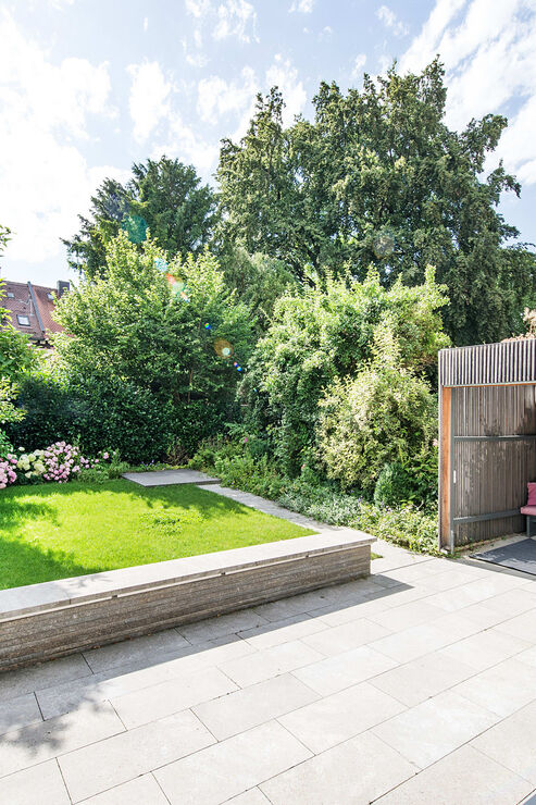 Terrasse mit Südwest-Ausrichtung
