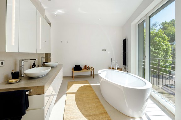 Luxuriöses Masterbad en suite