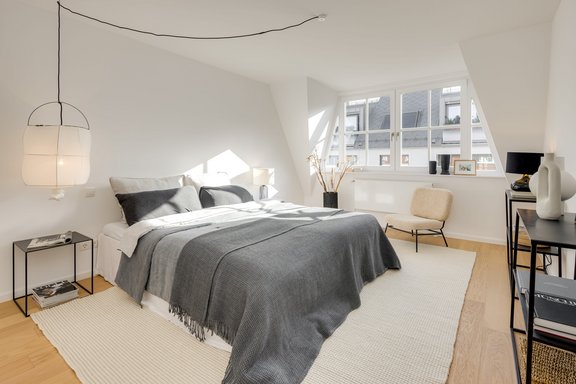 Behagliches Schlafzimmer