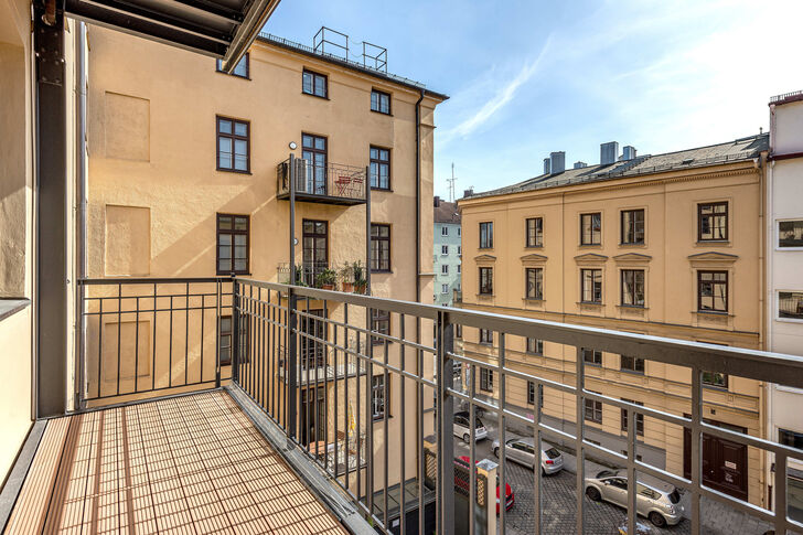 Sonniger Süd-Balkon