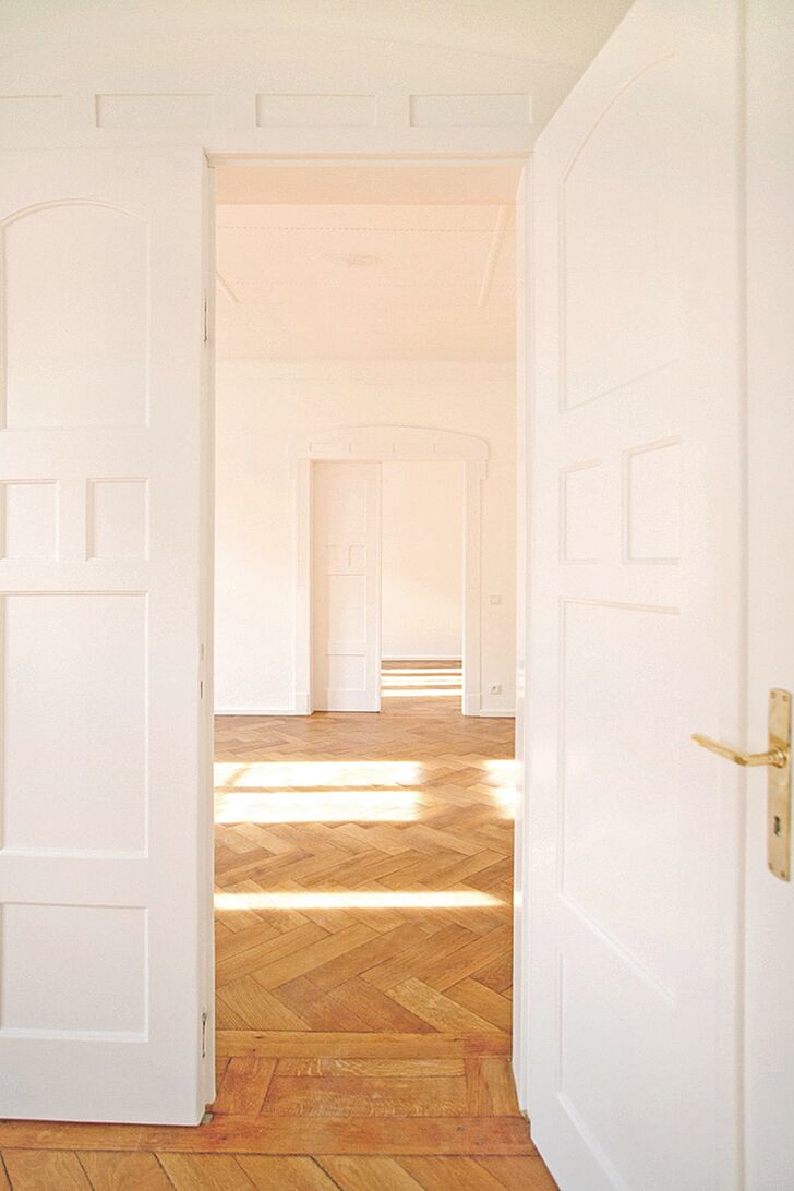 Zimmer-Flucht