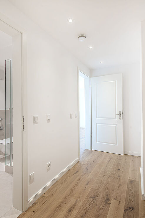 Masterbereich mit Badezimmer