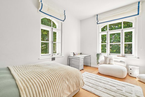 Eines der Schlafzimmer im OG