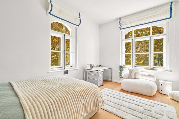 Eines der Schlafzimmer im OG