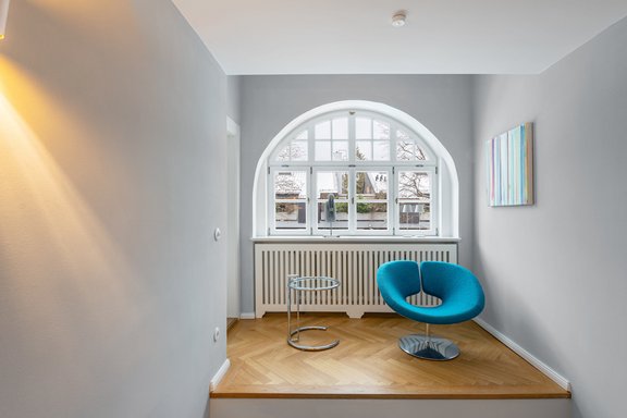 Treppenabsatz zum OG