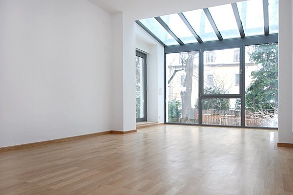 Esszimmer mit Wintergarten