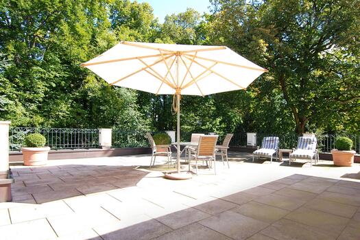 Roof terrace