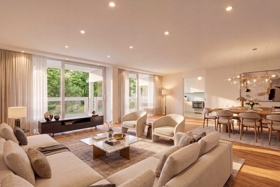 Großzügiges 3-Zimmer-Domizil (virtuell möbliert)