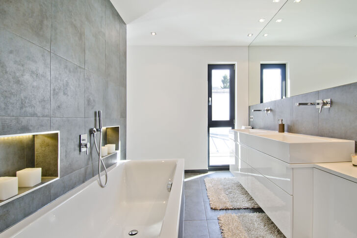 Attraktives Badezimmer