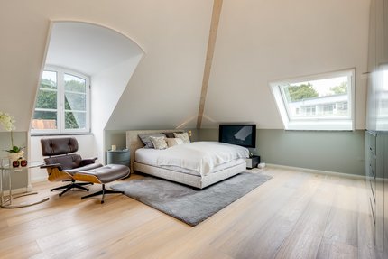 Luftiges Dachgeschoss