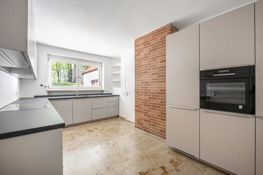 Modern fitted kitchen