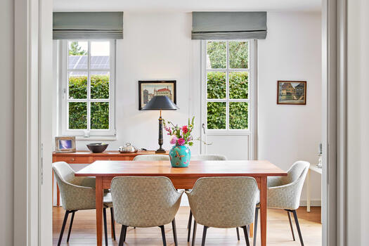 Charming dining area with space for the family