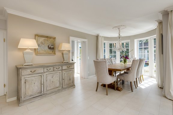 Representative dining area