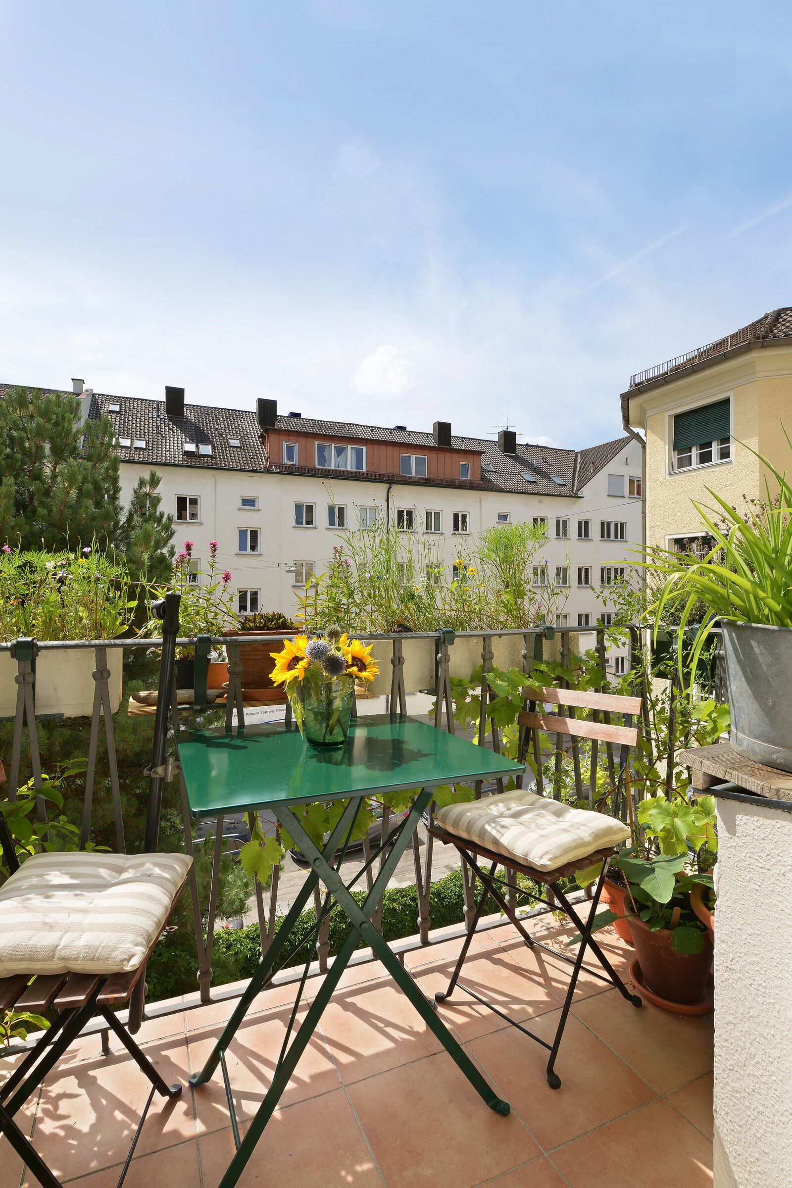Charmanter Südbalkon
