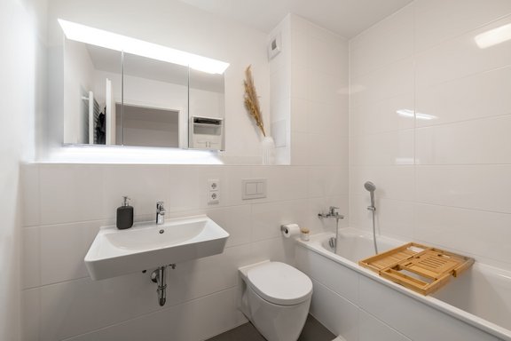 Komfortables Badezimmer