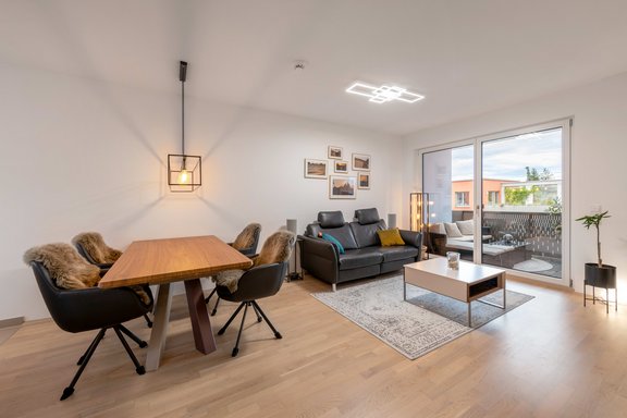 Lichter Wohn-Essbereich