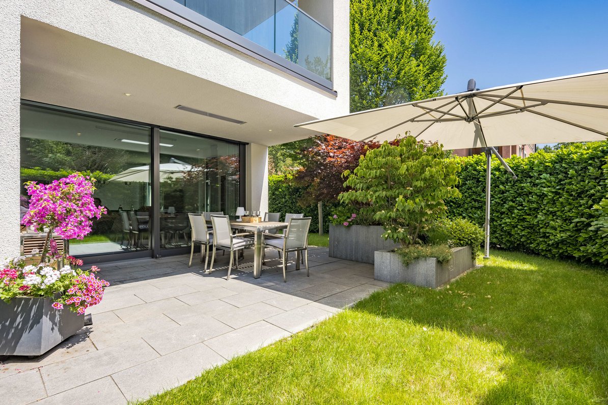 High-quality garden apartment