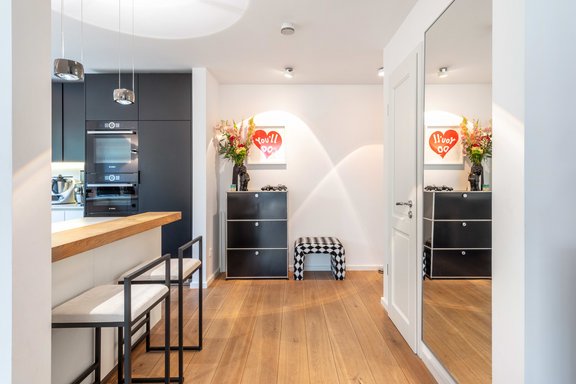 Essplatz am Küchentresen