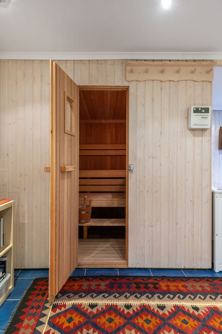 Eigene Sauna im UG