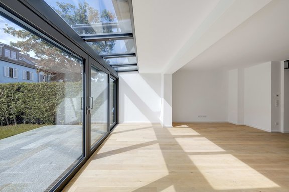 Conservatory with shading