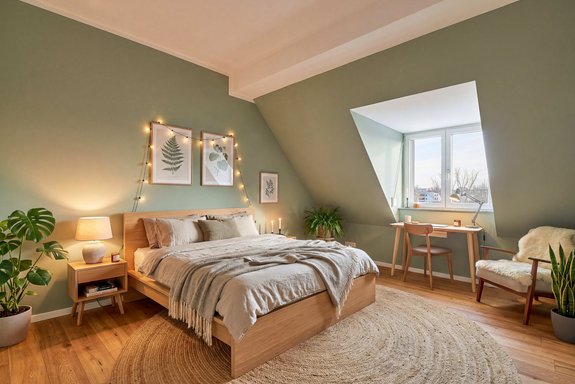 Schlafzimmer (visualisiert)