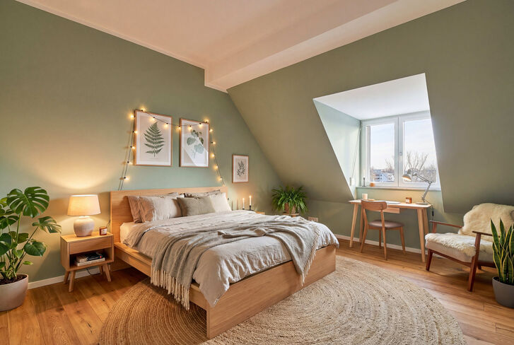 Schlafzimmer (visualisiert)