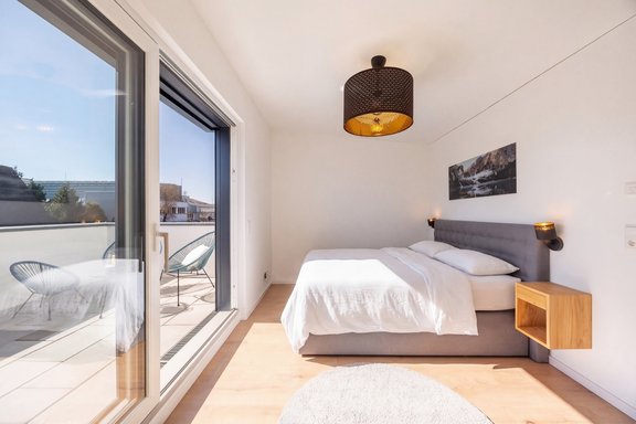 Masteretage mit Dachterrasse