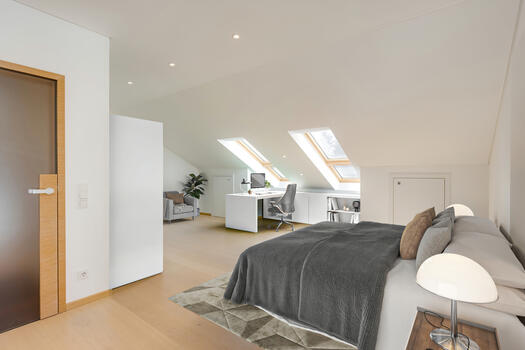 Studio flair (virtually furnished)