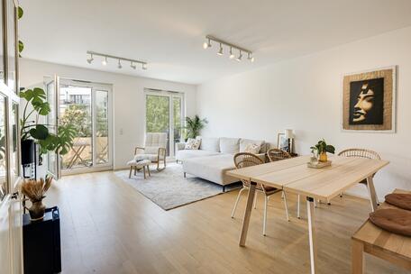 Familiengerechte, helle 3-Zimmer-Wohnung mit zwei Balkonen