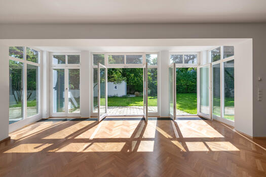 Blick in den Garten