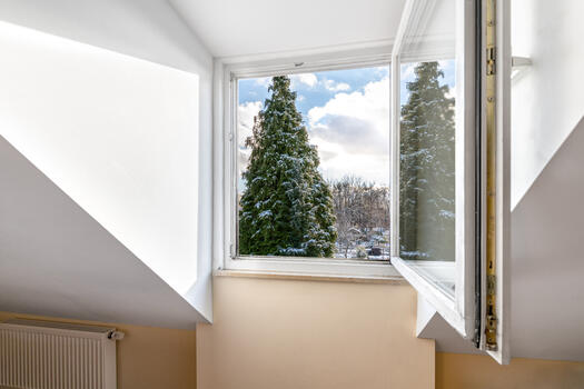 Bedroom with view