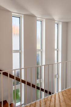 Bright stairwell