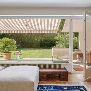 Fensterplatz zum Garten