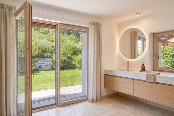 Nahtloser Übergang nach draußen (Visualisierung)