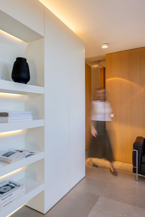 Optimally structured floor plan