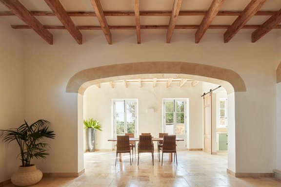 Essbereich im Haupthaus