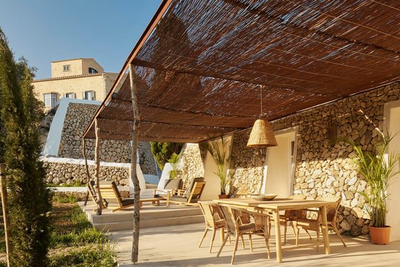 Terrassen der Casa Olivos