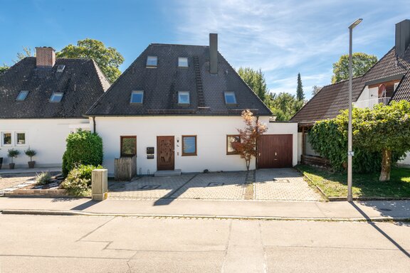 Single-family home with potential