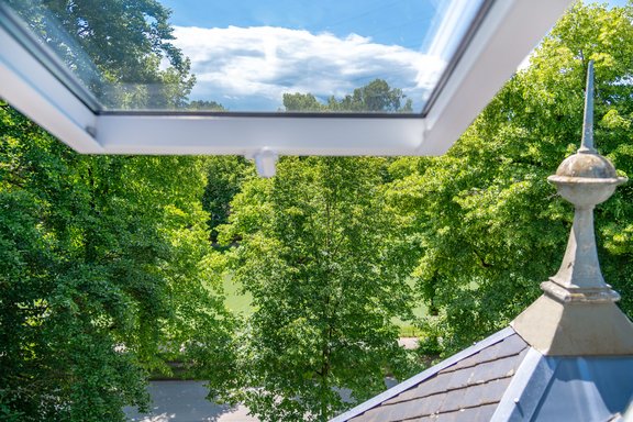 Traumhafte Blicke auf den Kanal