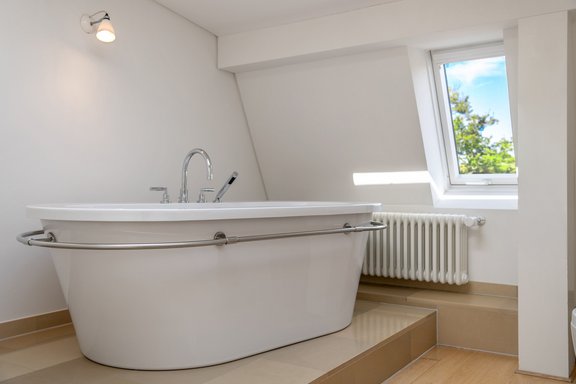 Wohlfühloase mit Badewanne