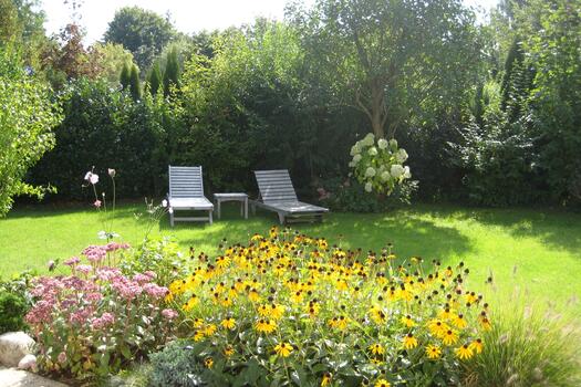 Sonniger Garten