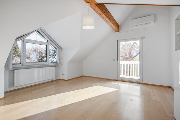 Children's room in the attic