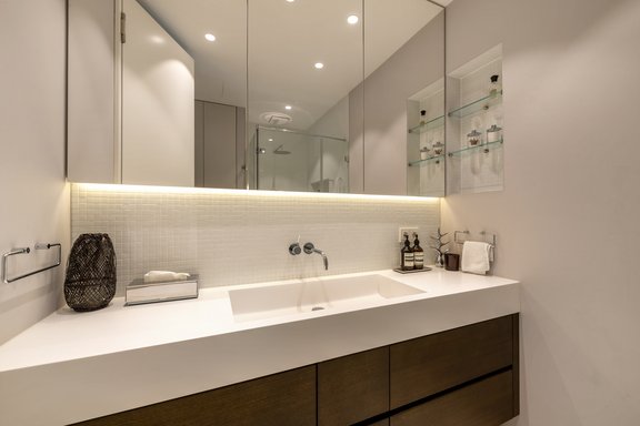 Bad mit viel Stauraum