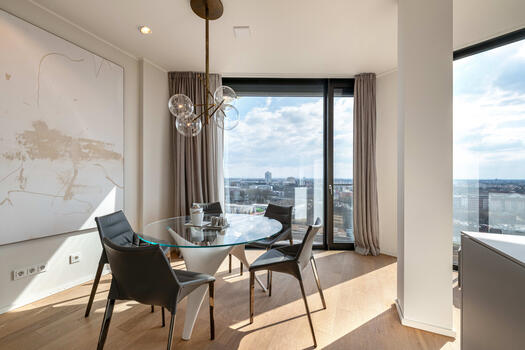 Dining place with view