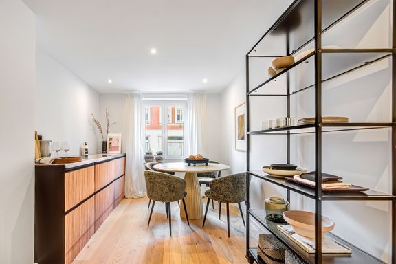 Platz für eine Küchenzeile