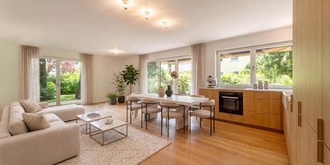 Frisch sanierte 5-Zimmer-Gartenwohnung in der Menterschwaige