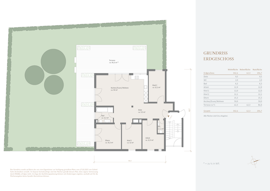 Grundriss Erdgeschoss
