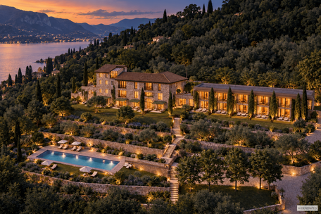 Garda Hills Residence - Exklusives Wohnen mit Panoramablick über den Gardasee, Natur und Golf
