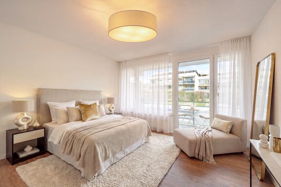 Virtual Furnished Bedroom