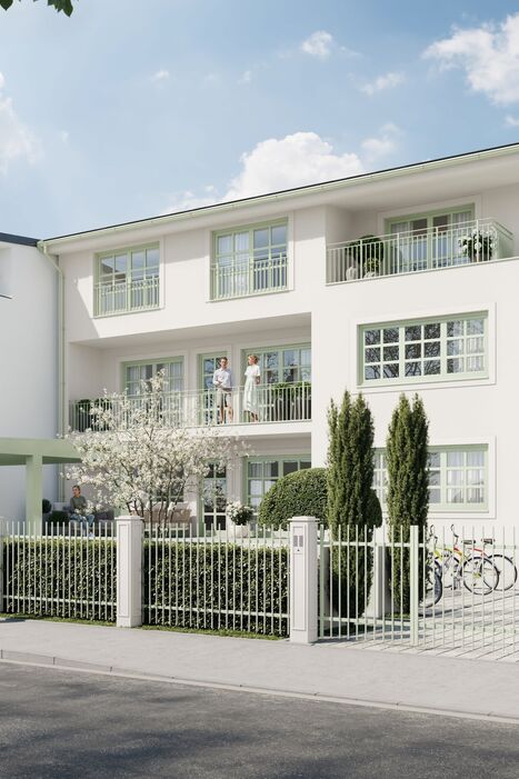 Gartenwohnung in Stadtvilla (Visualisierung)